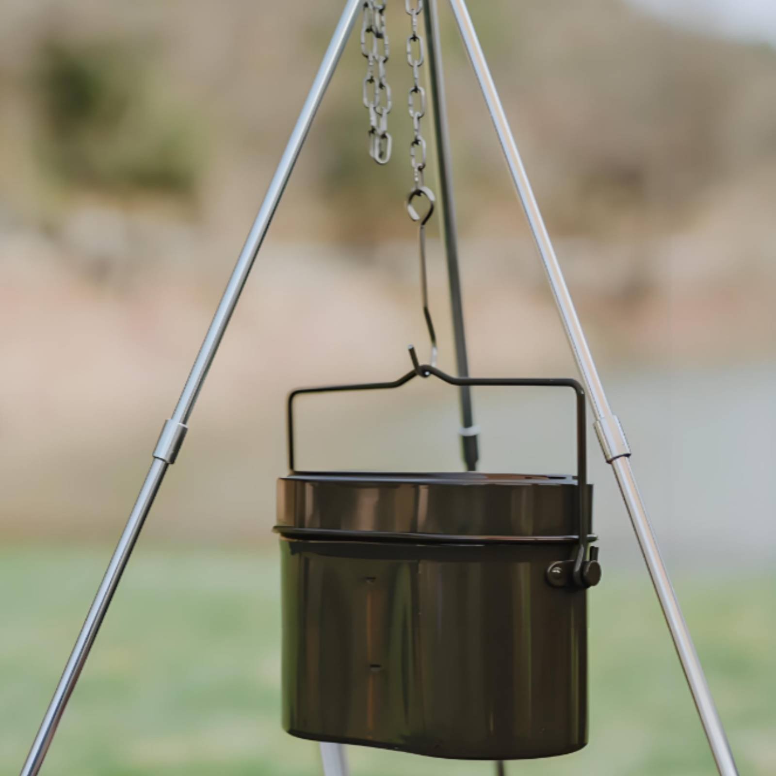 Camping Cooking Kit Box - Alman Tasarım Çok Amaçlı 3 Parçalı