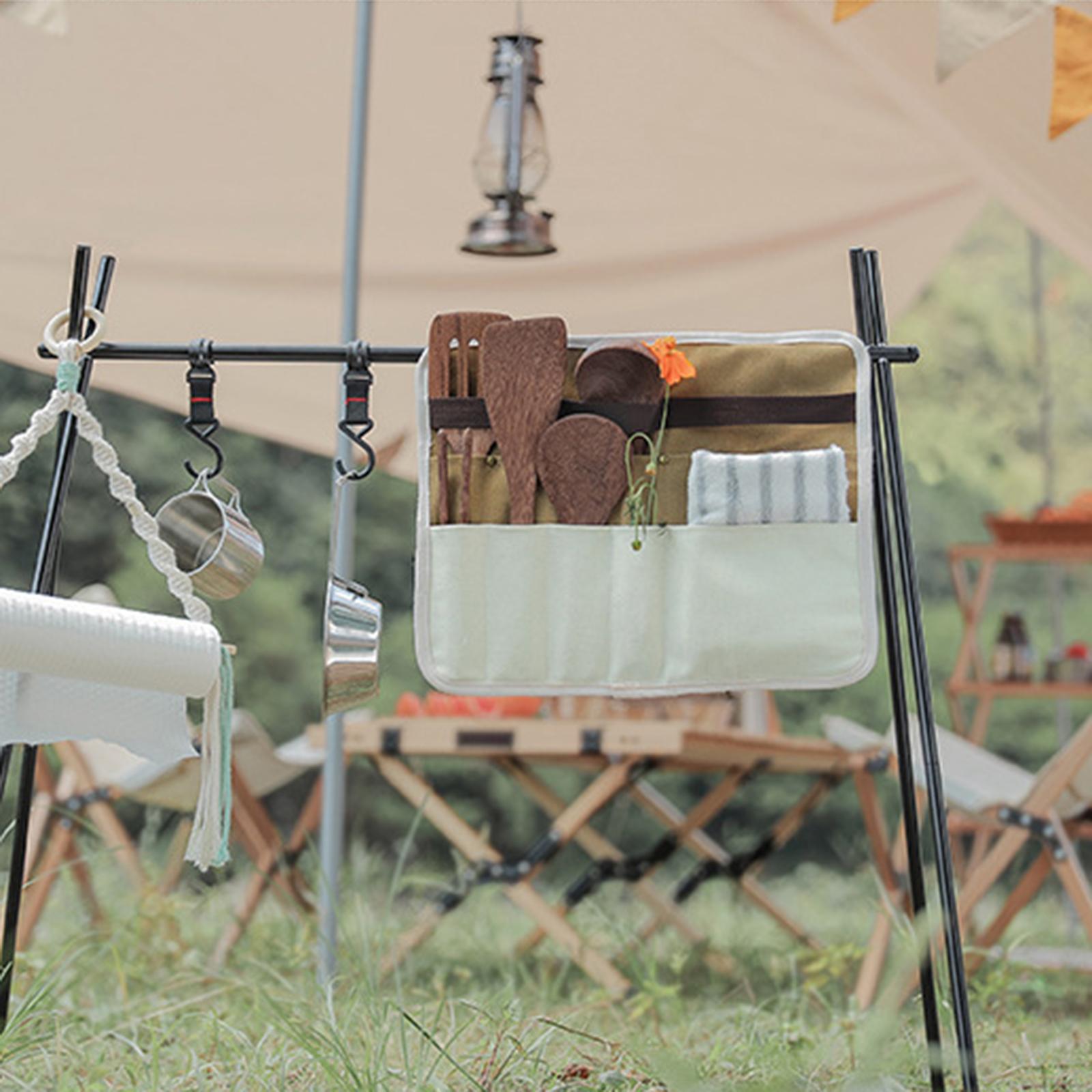 Camping Cooking Utensil Roll - Sofra Eşyaları Saklama Çantası, Mutfak Gereçleri
