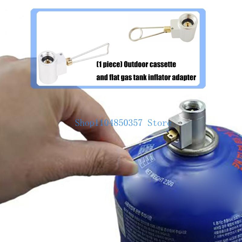 Camping Cooking Gas Canister - 652F Kamp Evrensel Soba Adaptörü Metal