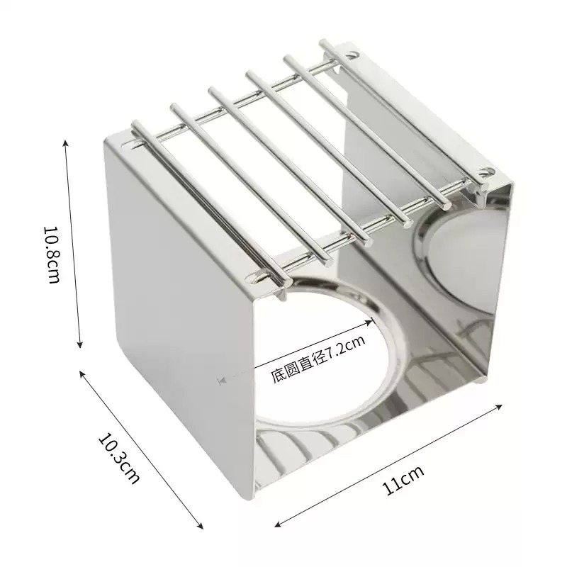 Camping Cooking Device - Paslanmaz Çelik Kare Kahve Ocak Standı,