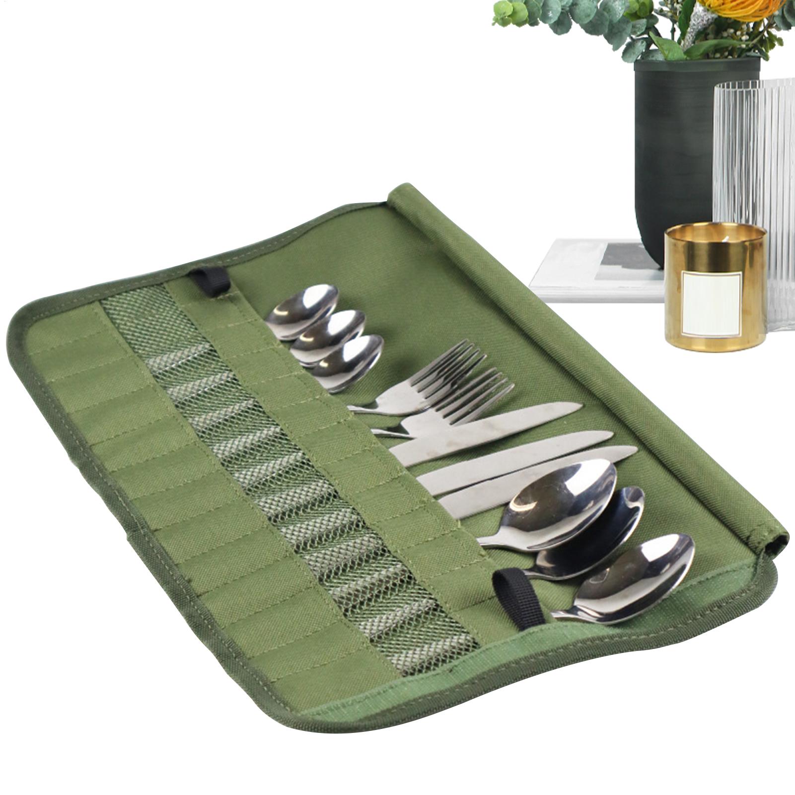 Camping Cooking Utensil Roll - Kamp Sofra Takımı Rulo Çantası Kamp