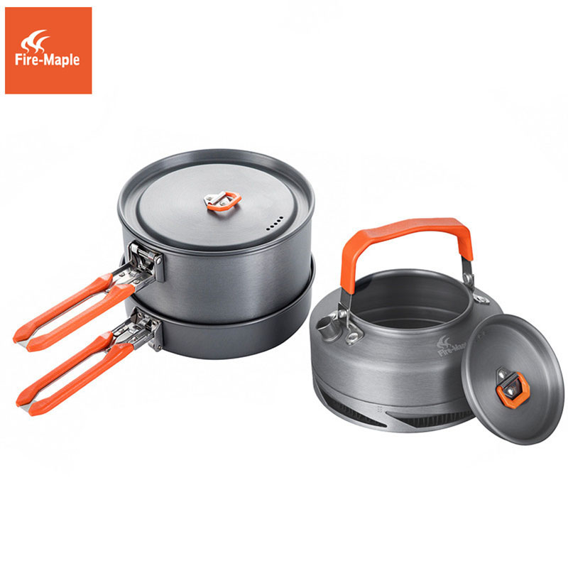 Camping Cooking Pan Set - Fire Maple Kamp Tencere Yürüyüş Pişirme