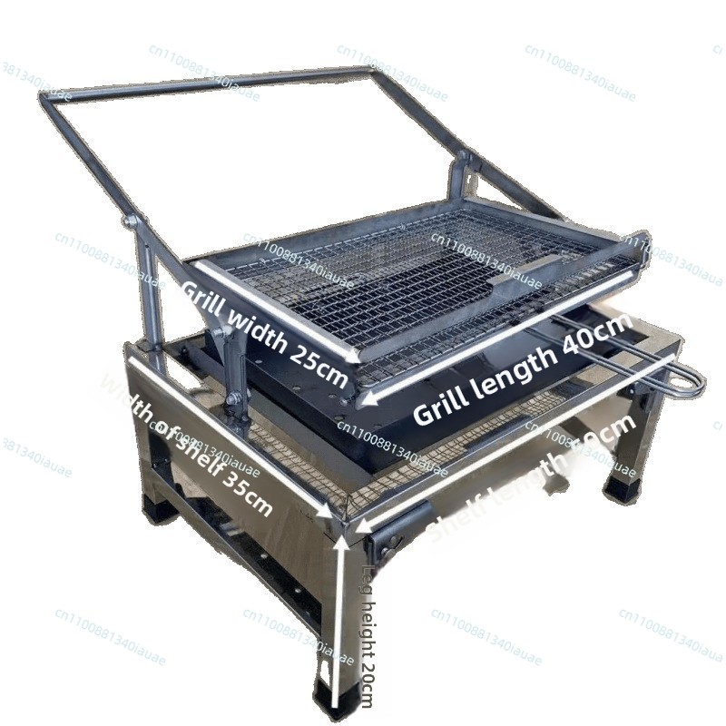 Camp Grill Portable Folding - Evde Kullanılabilir Portatif Katlanabilir Kamp Izgarası
