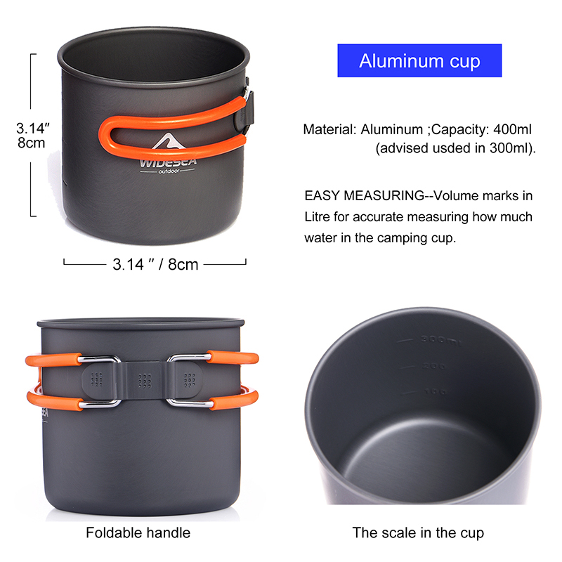 Widesea Kamp Ultra hafif Tence - Camping Cooking Kit Box incelemesi ve fiyatı