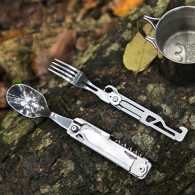 Çok fonksiyonlu Kamp Çatal Kaş - Camping Cooking Kit Box incelemesi ve fiyatı