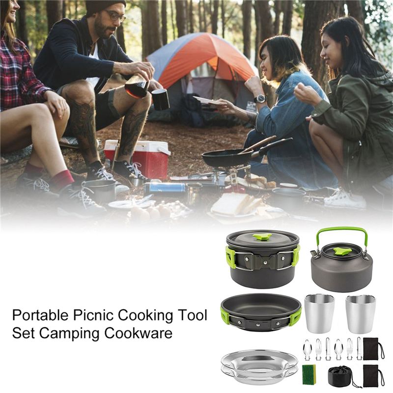 【ALICILAR】Kamp Yemek Pişirme G - Camping Cooking Pan Set incelemesi ve fiyatı