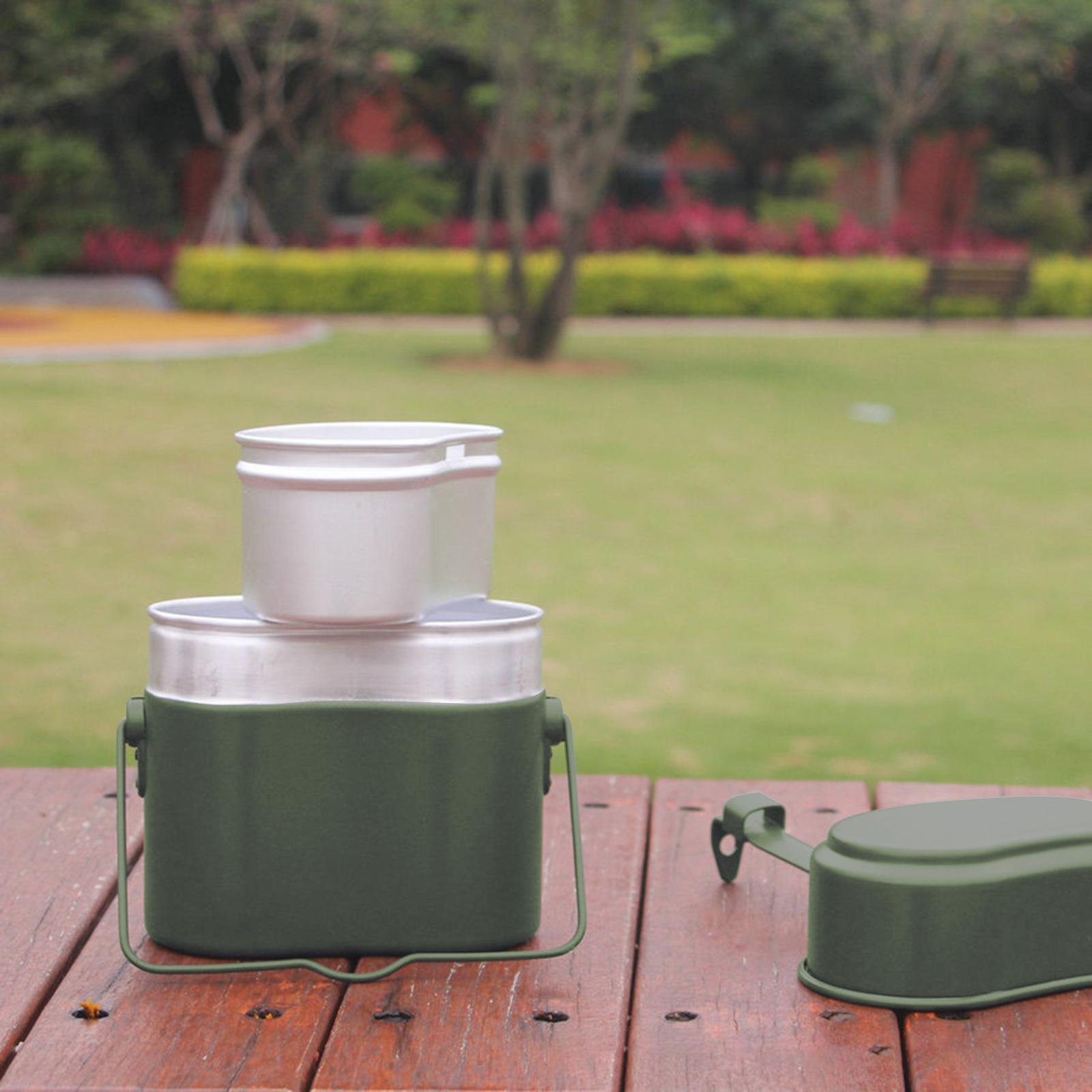 3 adet/takım öğle yemeği kutus - Camping Cooking Kit Box incelemesi ve fiyatı