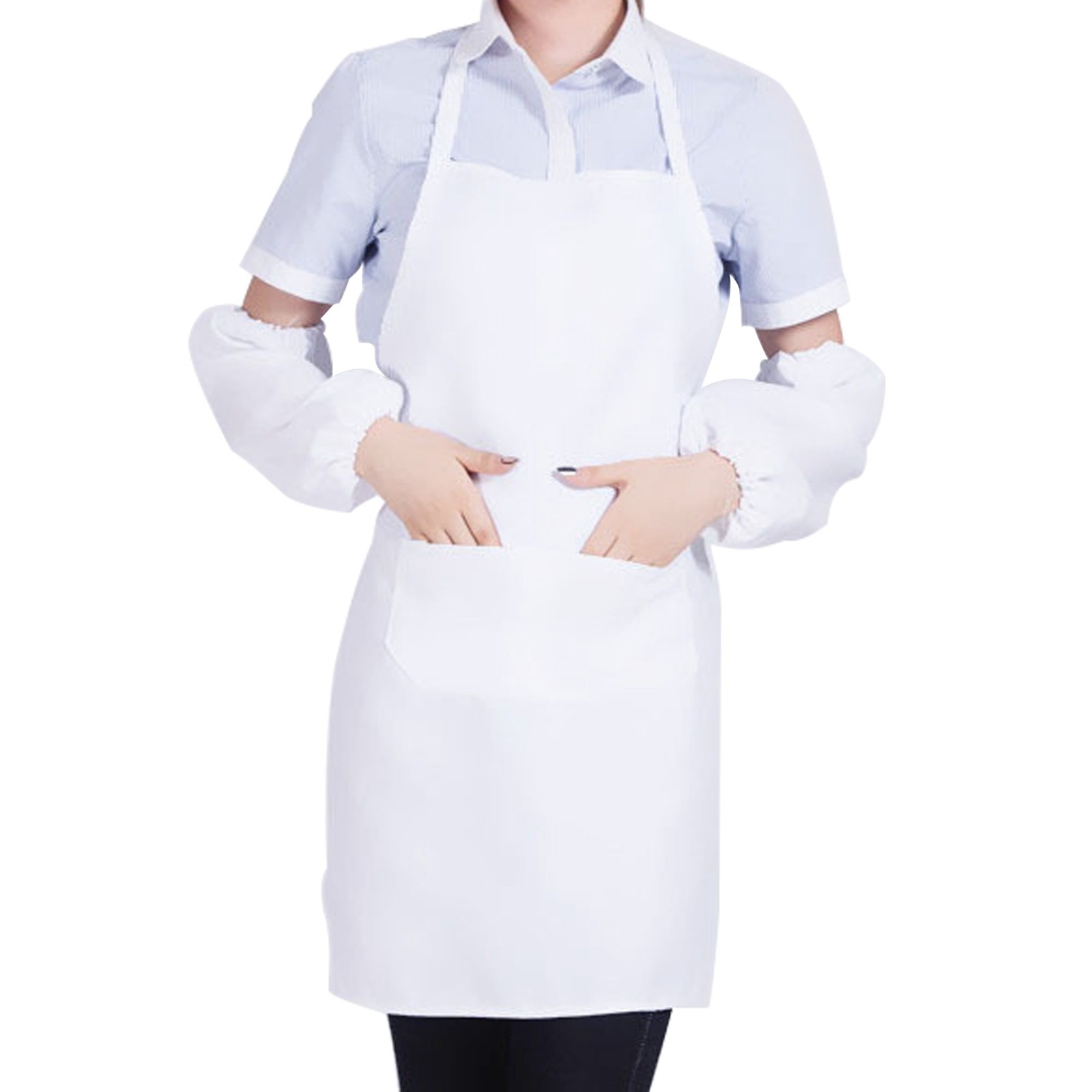 1/3 adet beyaz mutfak önlükler - Camping Cooking Apron incelemesi ve fiyatı