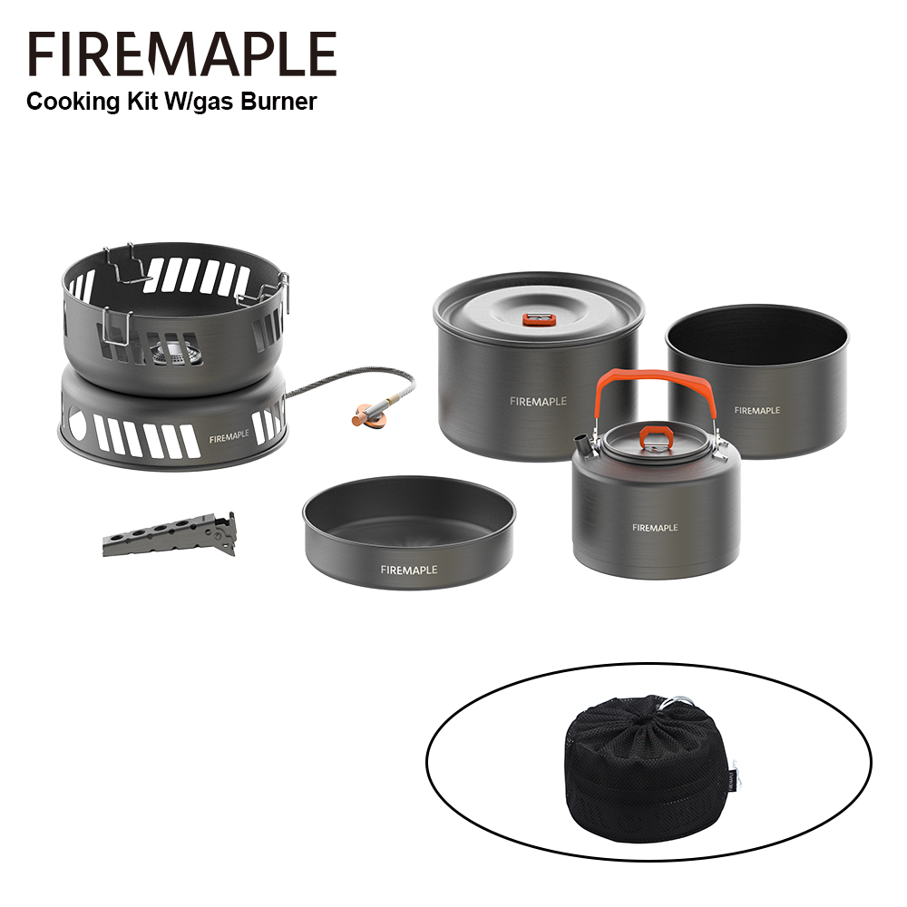 Yangın akçaağaç pişirme seti W - Camping Cooking On Fire incelemesi ve fiyatı