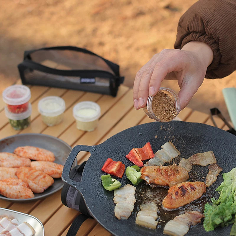 Açık Baharat Şişesi Seti, Katl - Camping Cooking Kit Box incelemesi ve fiyatı