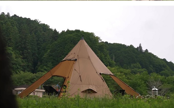 Kar örtülü piramit kamp çadırı - Camping Cooking Snow incelemesi ve fiyatı