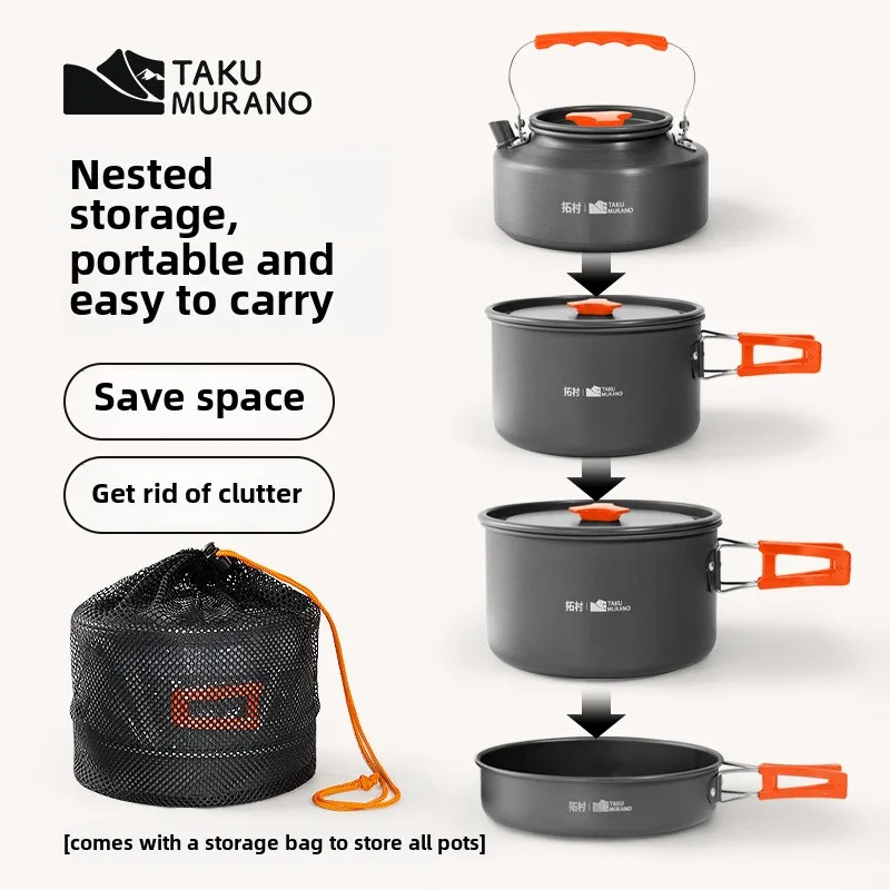 Yüksek Kaliteli Açık Sofra Set - Quality Camping Cooking Set incelemesi ve fiyatı