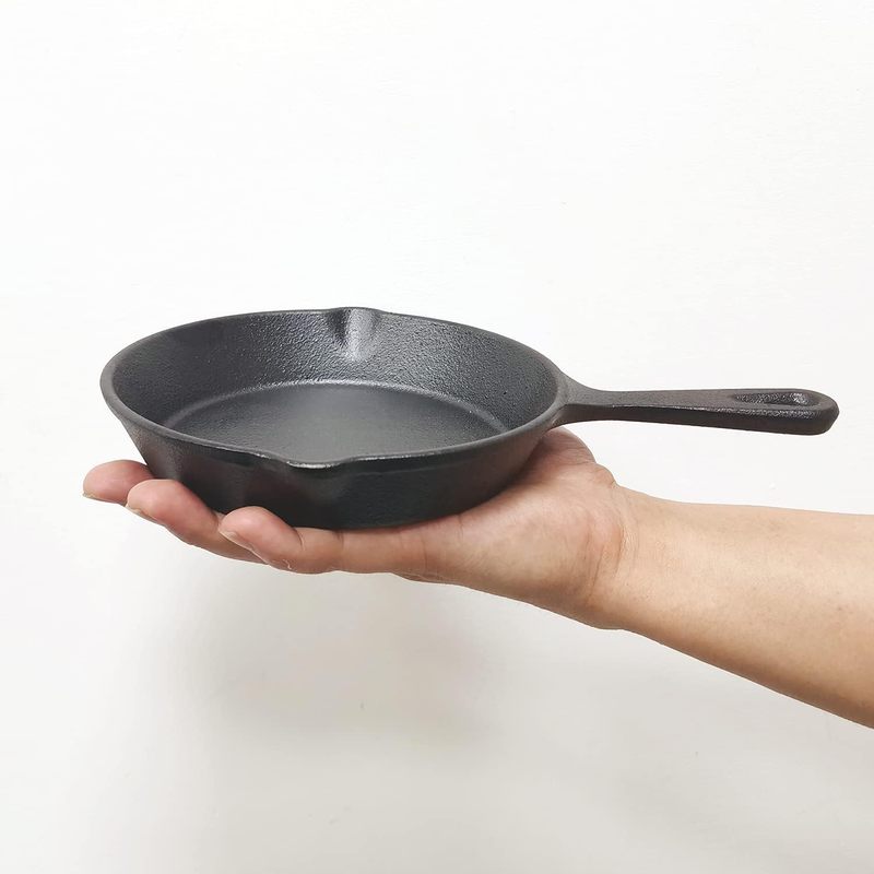 6 İnç Dökme Demir Tava, Damlam - Camping Cooking Cast Iron incelemesi ve fiyatı