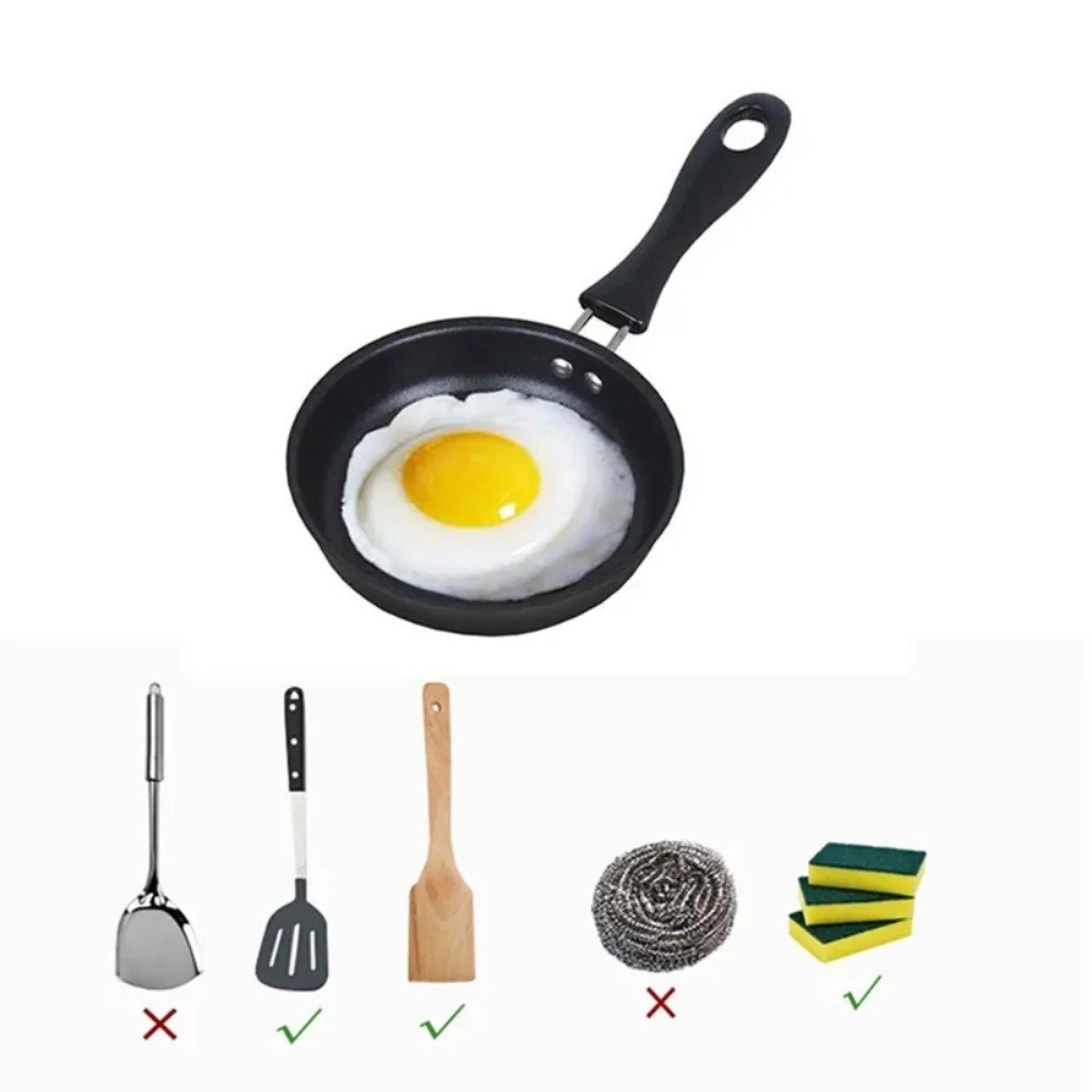Mini kızartma tavası saplı taş - Camping Cooking Cast Iron incelemesi ve fiyatı
