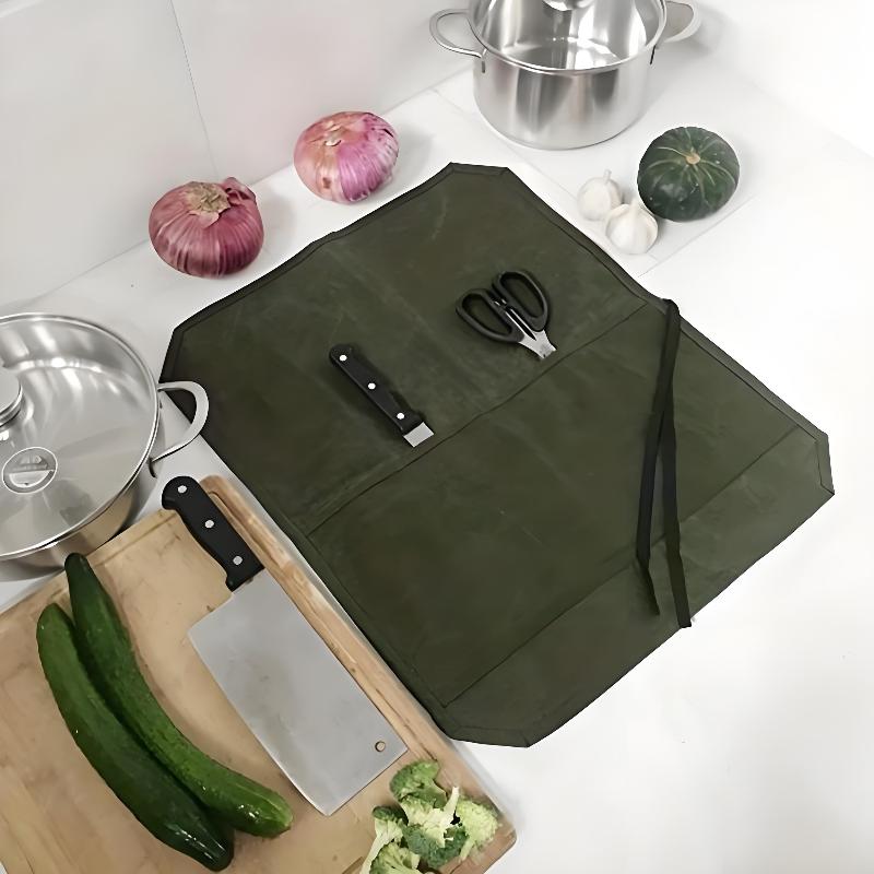 Mumlu Kanvas Şef Bıçağı Çantas - Camping Cooking Rack incelemesi ve fiyatı