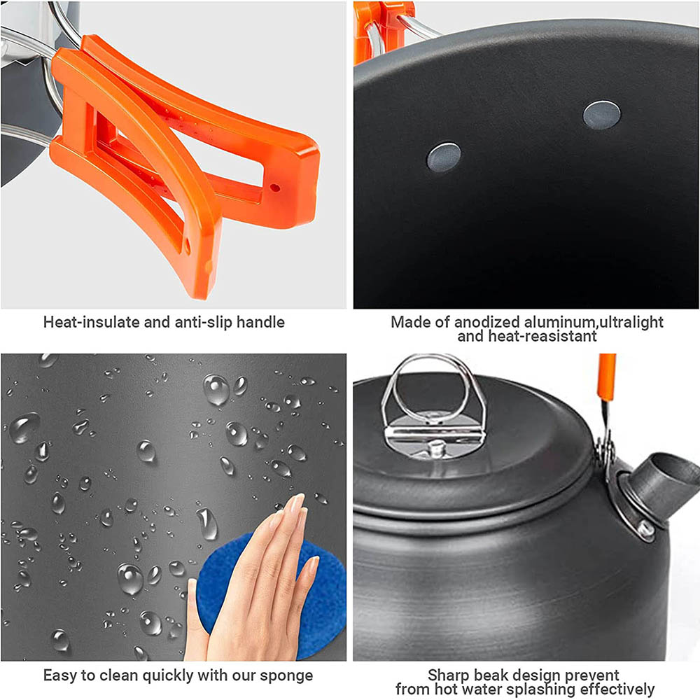 1 adet/1 takım Kamp Tencere Se - Camping Cooking Pan Set incelemesi ve fiyatı