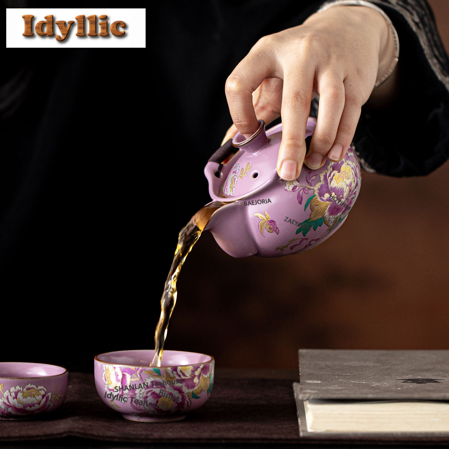 Mor Ru Şakayık Seyahat Çay Set - Japanese Camping Cooking incelemesi ve fiyatı