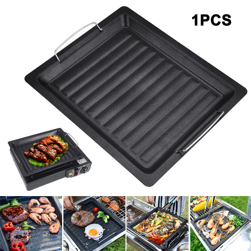 Açık havada kalın kare ızgara  - Camping Cooking Device incelemesi ve fiyatı
