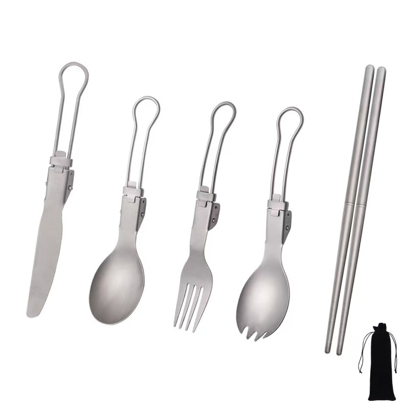 Titanyum Katlanabilir Gereç Se - Camping Cooking Survival incelemesi ve fiyatı