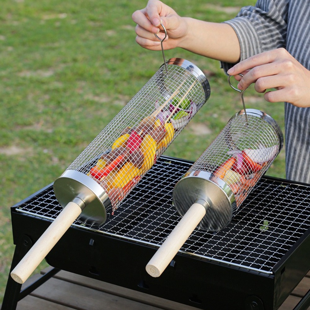 Paslanmaz Çelik Döner Barbekü  - Camping Cooking Device incelemesi ve fiyatı