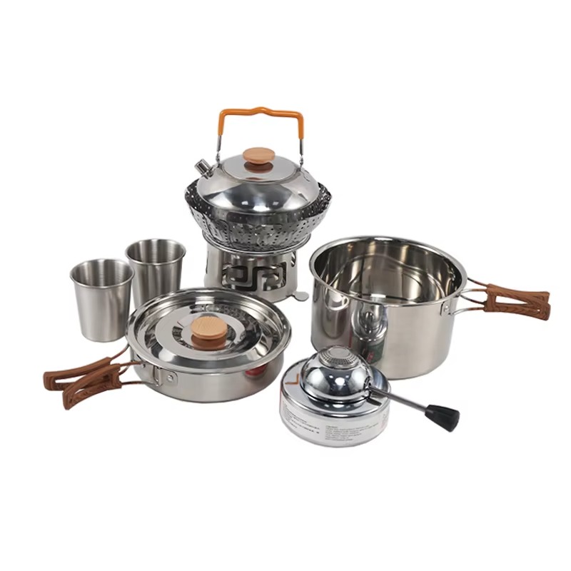 Yüksek Kaliteli Taşınabilir Aç - Quality Camping Cooking Set incelemesi ve fiyatı