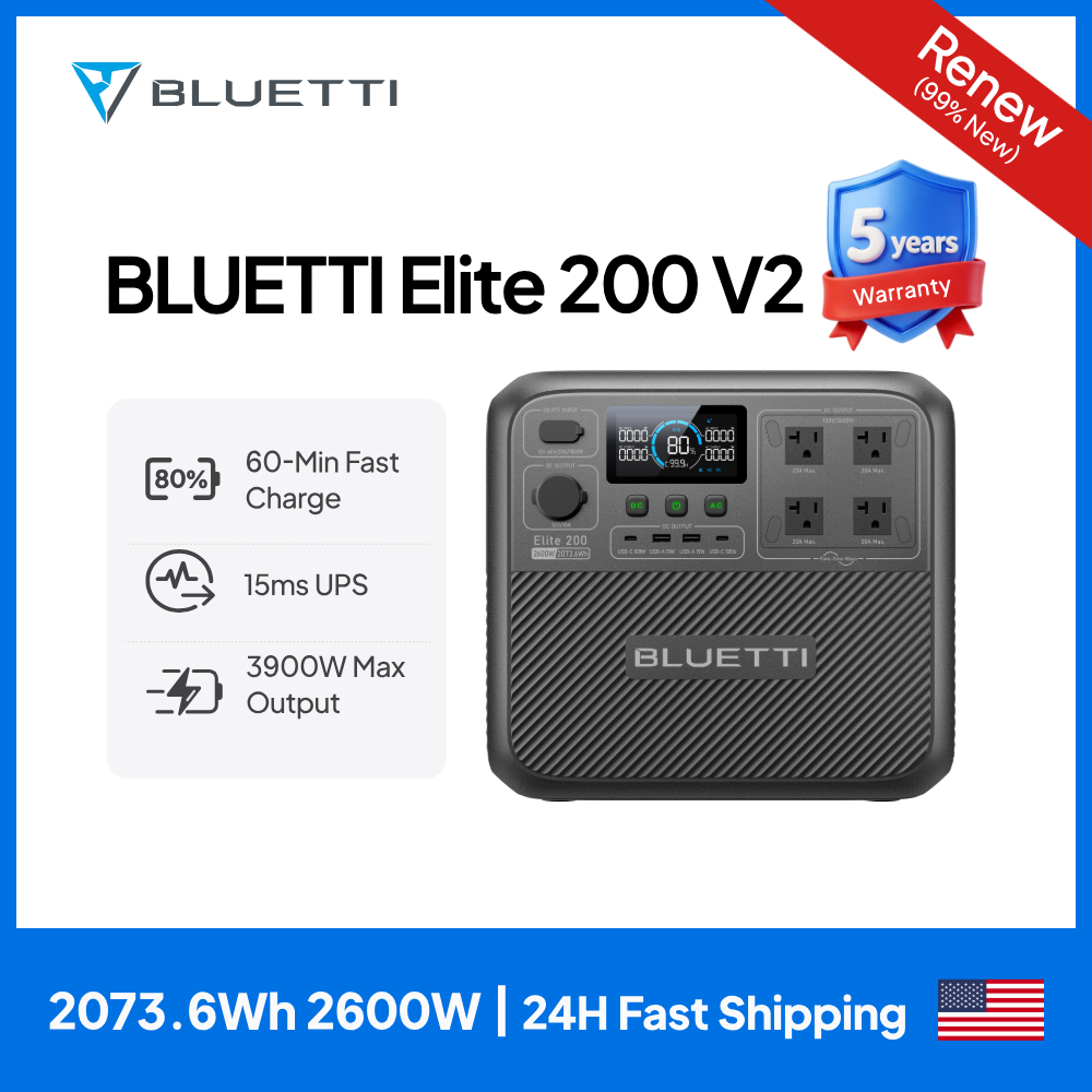【Yenileme】BLUETTI Elite 200 V2 - Camping Cooking Device incelemesi ve fiyatı