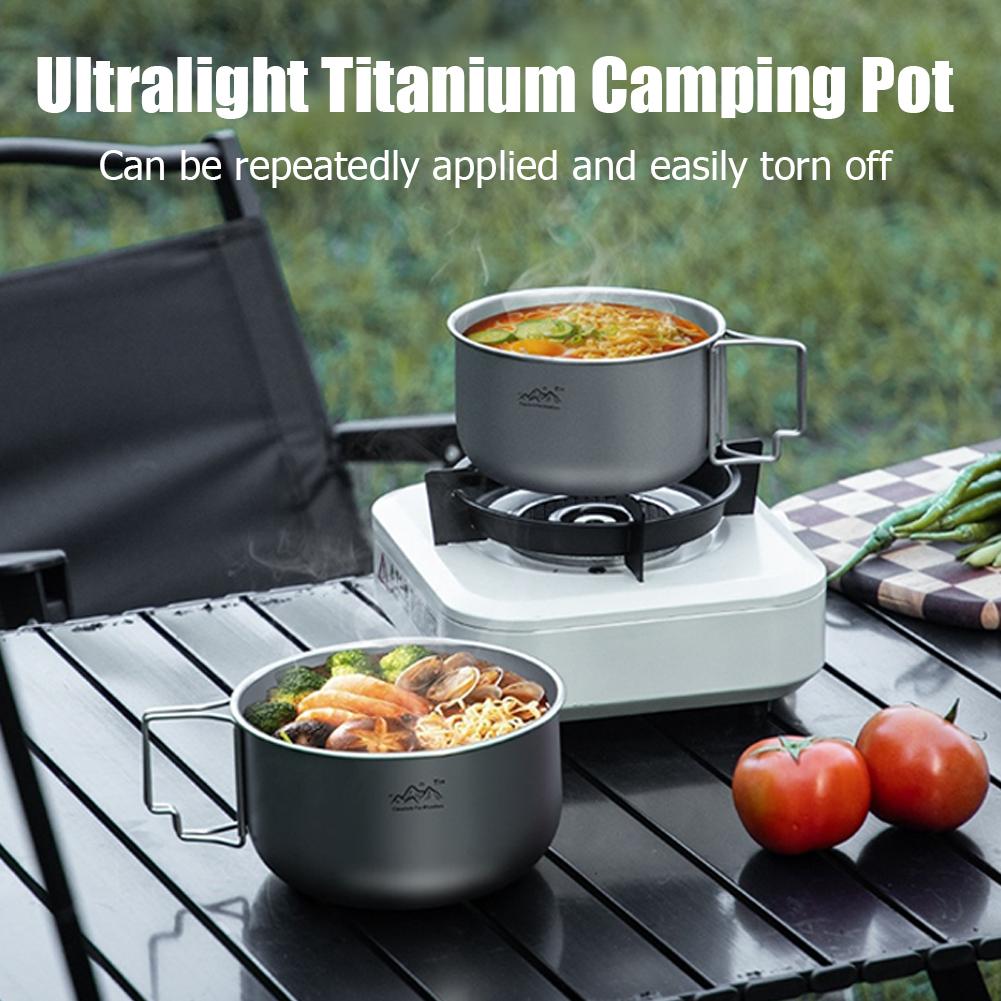 Ultra Hafif Titanyum Kamp Yeme - Camping Cooking Pan Set incelemesi ve fiyatı