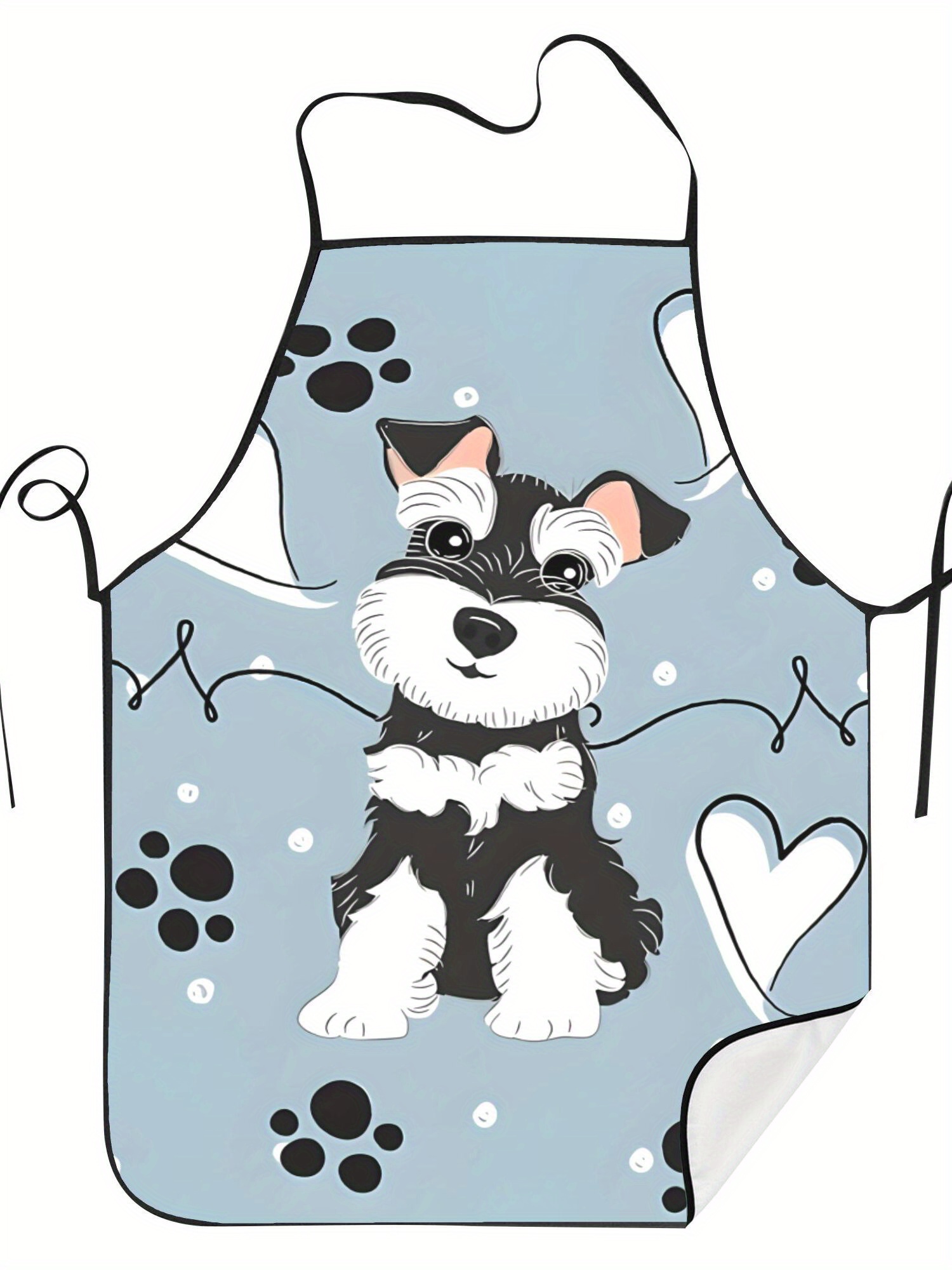 Aşk Siyah Beyaz Minyatür Schna - Camping Cooking Apron incelemesi ve fiyatı