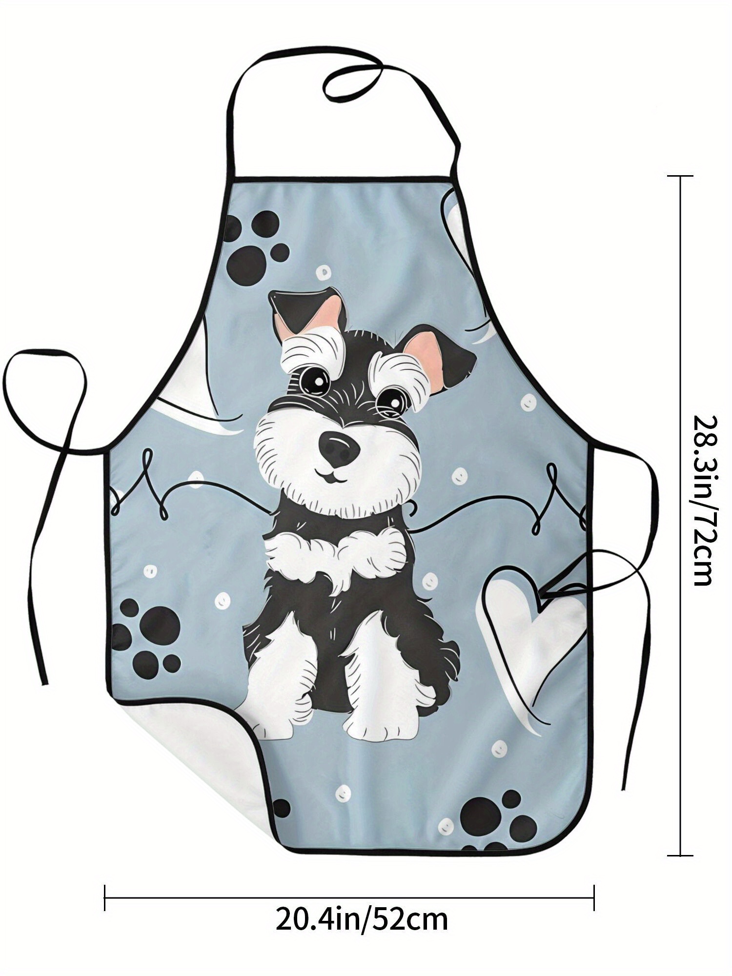 Aşk Siyah Beyaz Minyatür Schna - Camping Cooking Apron incelemesi ve fiyatı