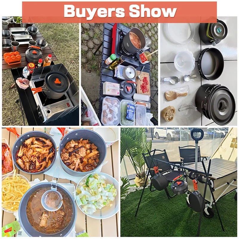 Kamp Yemek Pişirme Seti Kamp M - Camping Cooking Pan Set incelemesi ve fiyatı